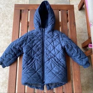 Zara Baby navy winter puffer jacket 3-4 years with extra spacious pockets